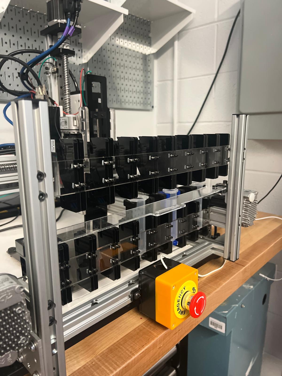 Digital Food Printer Tool Rack System